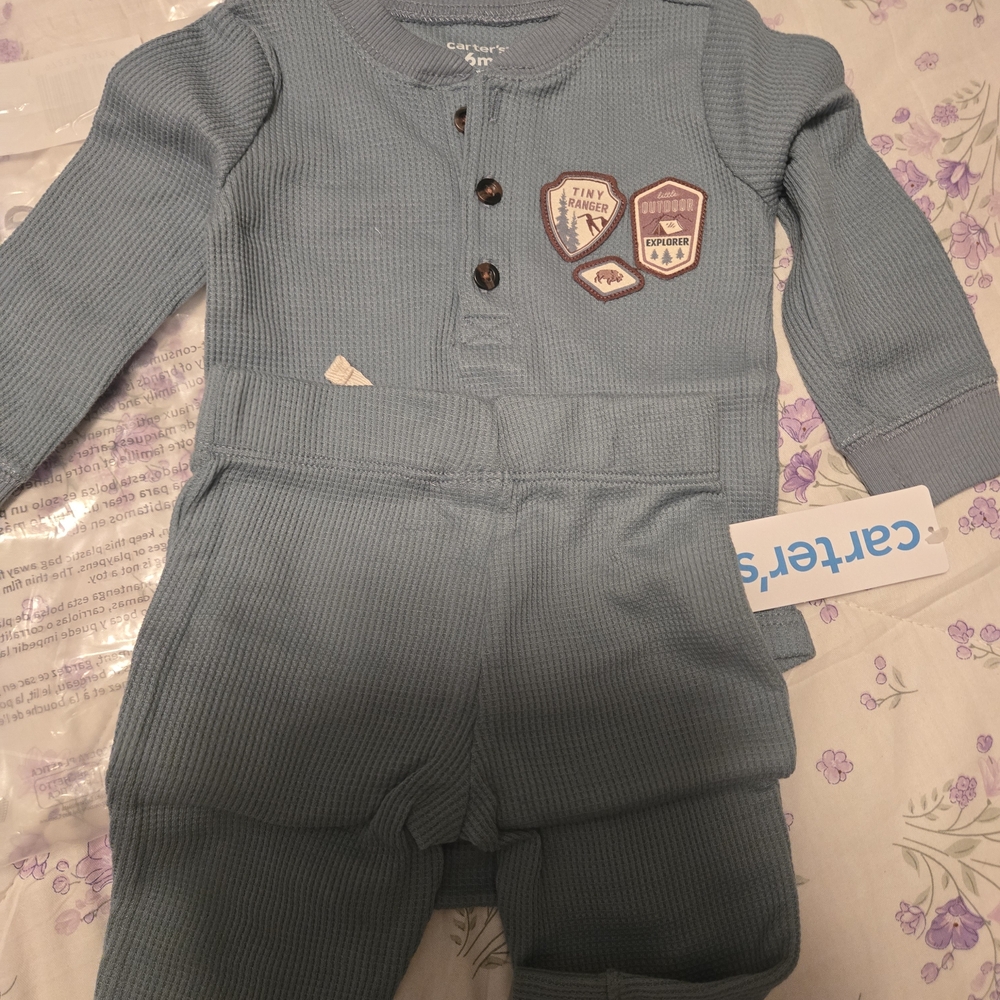 Carter's Blue Baby Outfit